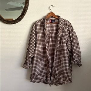 Chaps Checkered Button-Up Shirt